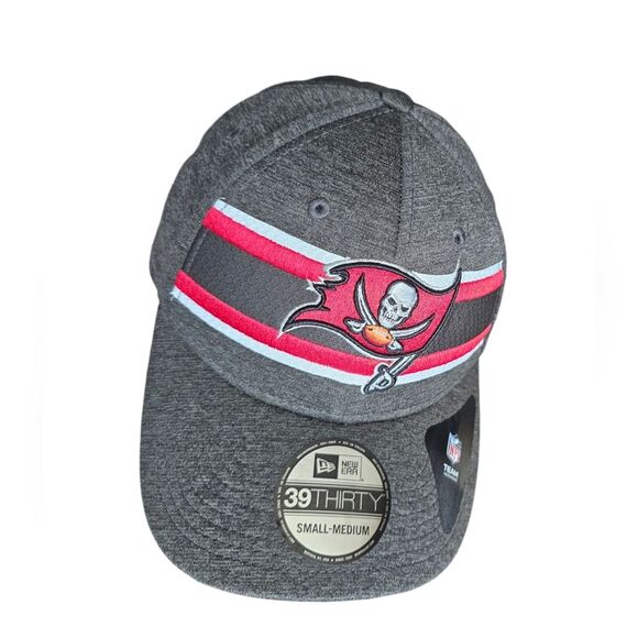 New Era 39Thirty Tampa Bay Buccaneers NFL Stretch Fit Hat Gray Sz S/M NWT - Picture 9 of 13